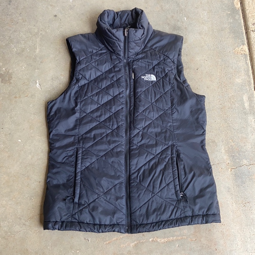 The north face puffy vest